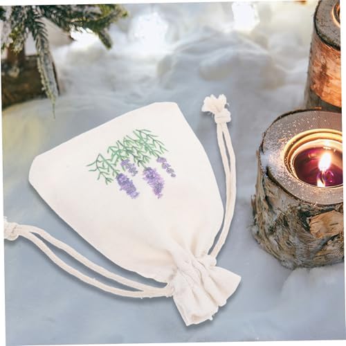 10pcs Lavender Sachet Bags with Drawstring