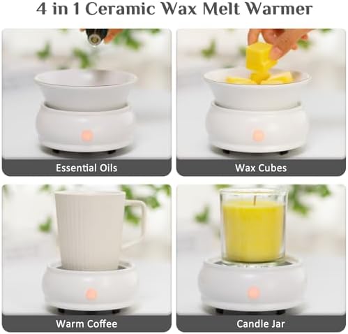 Bobolyn 4-in-1 Electric Wax Melter Warmer Burner