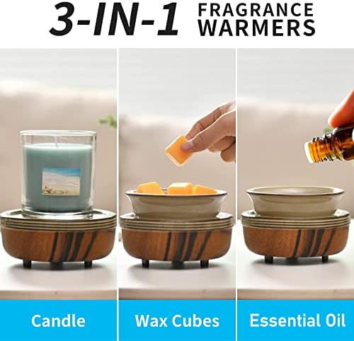 Mocosa Ceramic Wax Melt Warmer 3-in-1 Candle Warmer