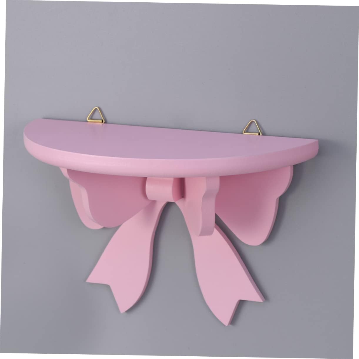 Zerodeko 4pcs Semicircle Wall Shelf Book Storage Holder for Kids Room