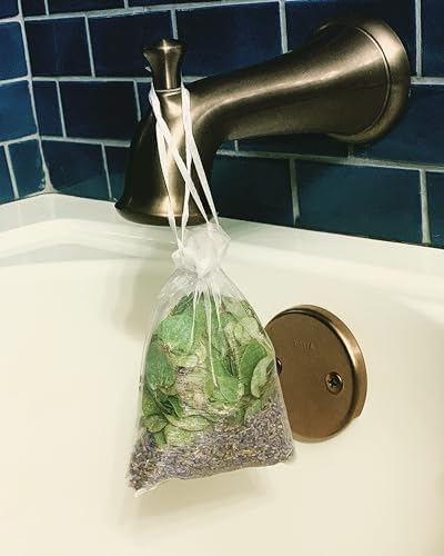 Natural Eucalyptus Lavender Shower Sachets Pack of 3