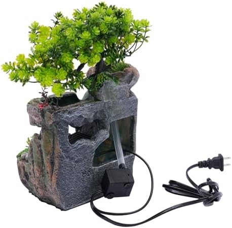 Tabletop Fountain for Home Office and Bedroom Decor