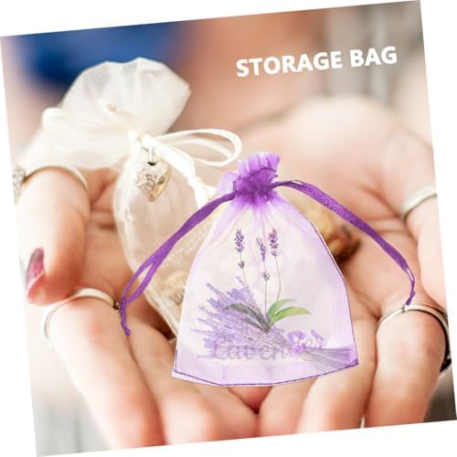 50pcs Lavender Sachet Bags for Dried Flowers and Tea