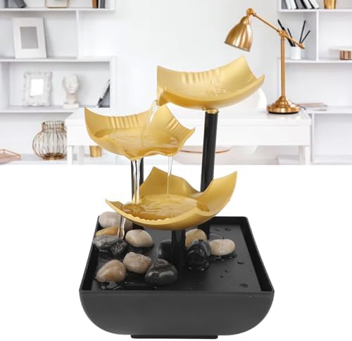 3 Tier Desktop Fountain with LED USB Light