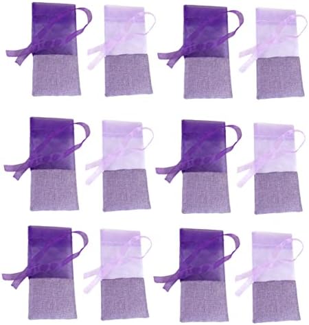 24pcs Lavender Sachet Bags for Car Wardrobe Home