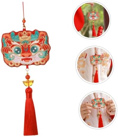 LIFKOME Embroidered Dragon Sachet Holder Bag