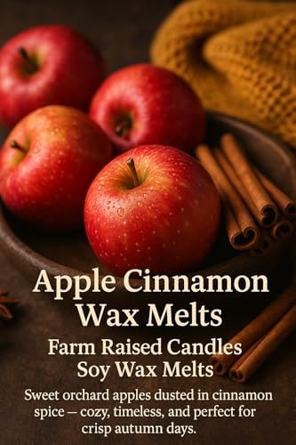 Farm Raised Candles Apple Wax Melts 5 Pack