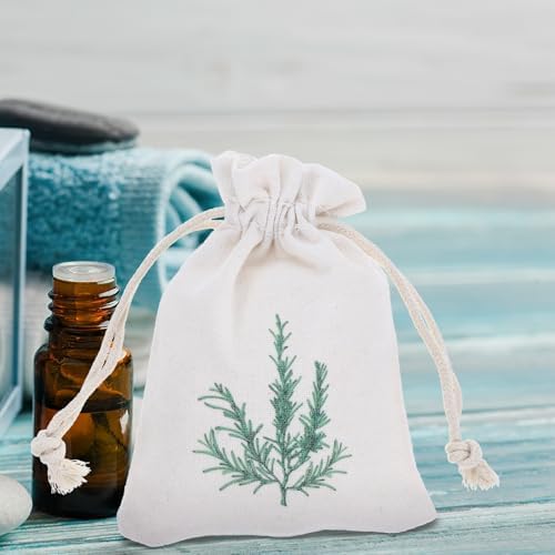 LOGOFUN 10PCS Lavender Sachet Bags for DIY Wedding Party Supplies