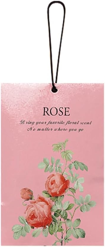 12-Pack Rose Scented Sachets for Drawer and Closet