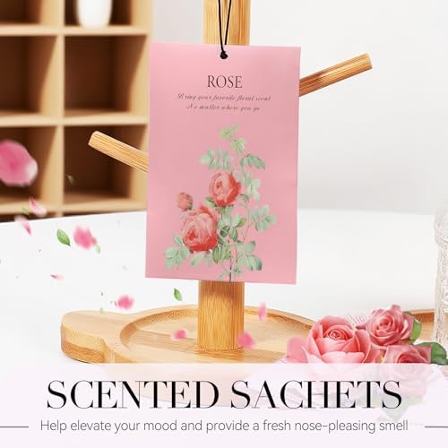 Rose Scented Sachet Bags 12 Pack Closet Freshener