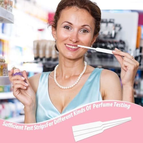 500 PCS Perfume Tester Strips Disposable Fragrance Blotter Strips for Scent Sampling
