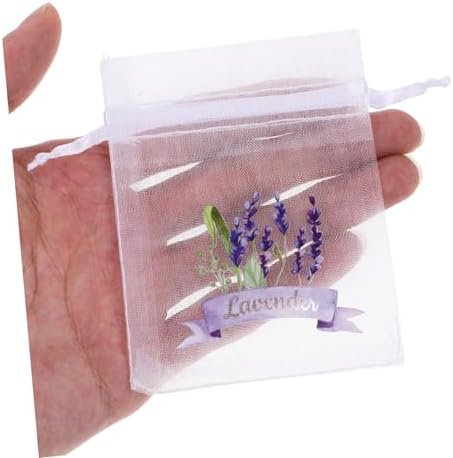 CORHAD 20pcs Empty Perfume Bags Drawstring Closure for Lavender Potpourri