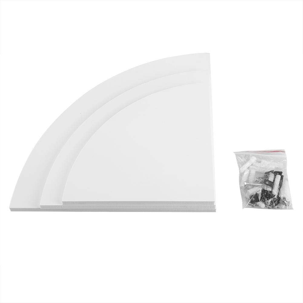 Nikou 3Pcs Corner Floating Shelf Wall Mount Storage