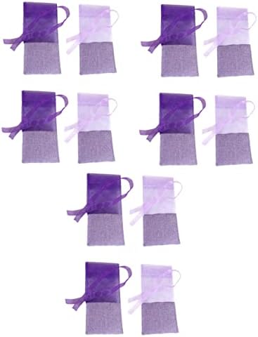 24pcs Lavender Scented Sachet Bags for Home Fragrance and Storage
