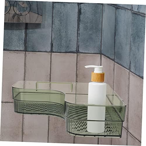 Ciieeo Adhesive Corner Shelf for Bathroom Floating Design