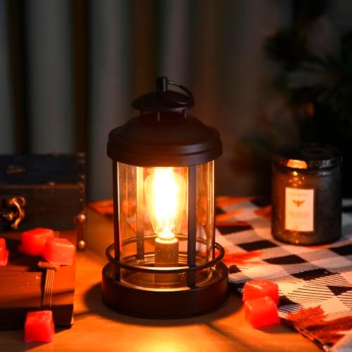 Retro Castle Wax Melting Warmer with Edison Bulb