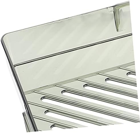 Ciieeo Adhesive Corner Shelf for Bathroom Floating Design