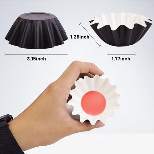 BUWUSMU Wax Melt Warmer Liners - Reusable Leakproof Trays for Electric Warmers