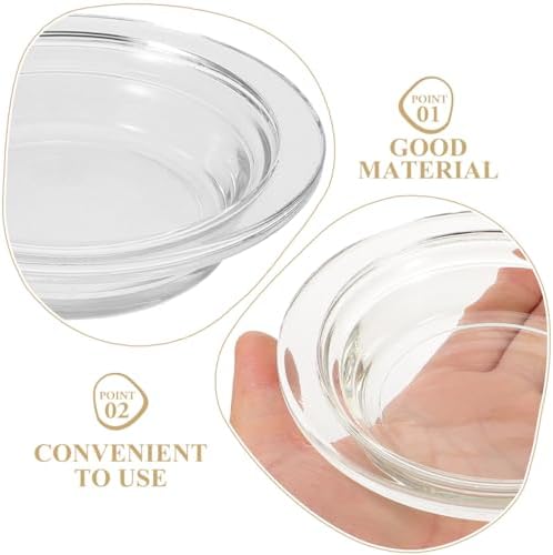 Aromatherapy Glass Wax Warmer Dish Replacement for Home Fragrance Lamp