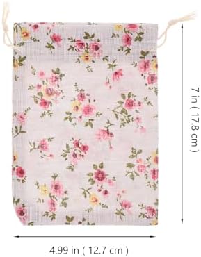 LOGOFUN 4pcs Drawstring Sachet Bag for Home Decor