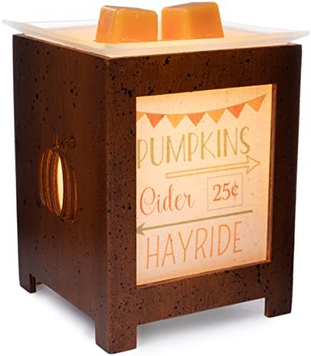 Scentsationals Autumn Scented Wax Warmer - Flame-Free Electric Fall Fragrance Burner