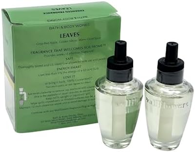 Bath Body Works Leaves Wallflower Bulb Refills 4 Pack