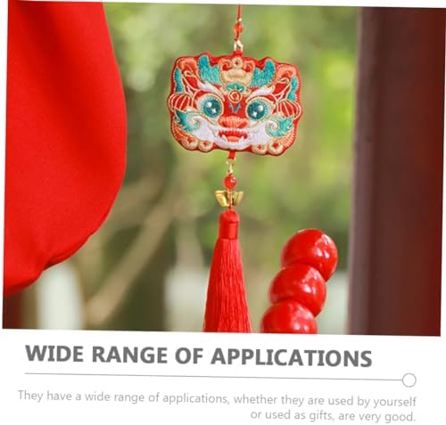 LIFKOME Embroidered Dragon Sachet Holder Bag