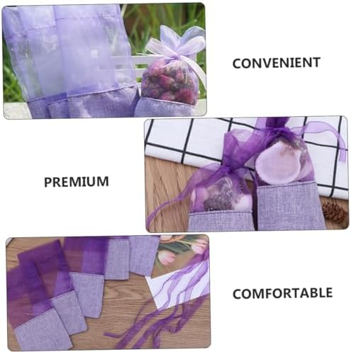 24pcs Lavender Sachet Bags for Closet Air Freshener Decor