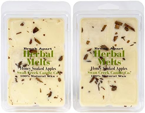 Swan Creek Natural Wax Drizzle Melts - Honey Soaked Apples 2 Pack