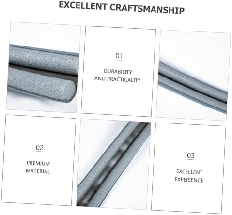 NUOBESTY 3pc Under Door Draft Stopper Soundproof Windproof Seal Strip