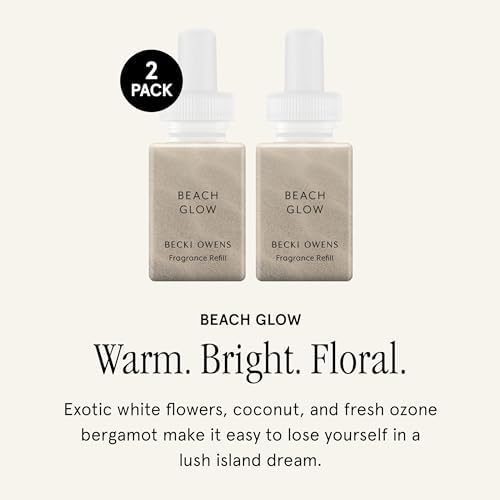 Pura Becki Owens Home Scent Refill 2 Pack Beach Glow