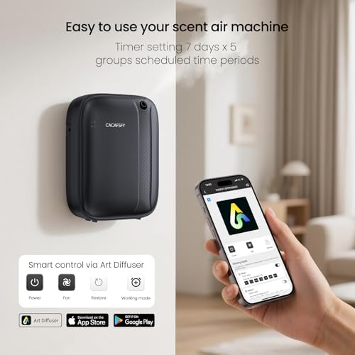 Waterless Diffuser with Smart APP Control - 400mL for Large Rooms