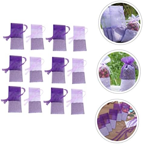 HOOTNEE 24pcs Lavender Scented Sachets for Wardrobe and Home