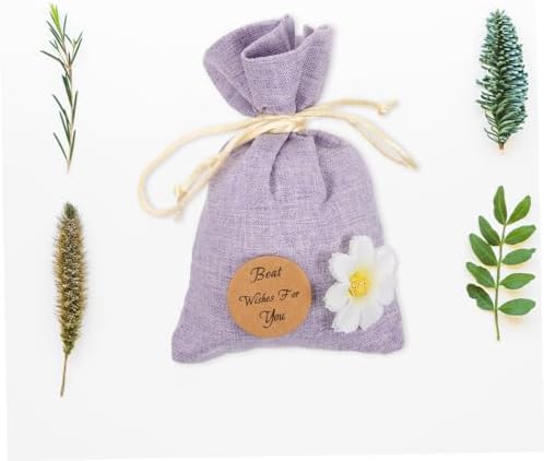 PRETYZOOM 10pcs Lavender Scented Sachet Bags for Jewelry and Dried Flowers