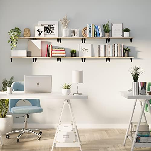Wallniture Arras Floating Shelves Set of 10 17x45