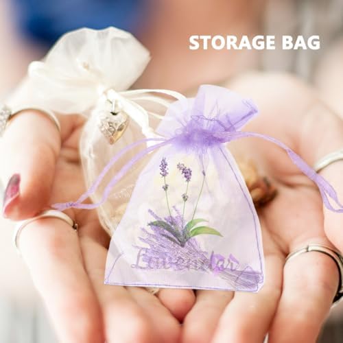 MAGICLULU Lavender Sachets 20pcs Drawstring Storage Pouches