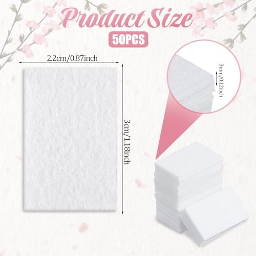 50 Pack Unscented Aroma Pads for Diffusers and Humidifiers