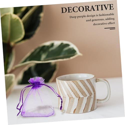 100pcs Lavender Sachet Bags Empty Scented for Home Storage