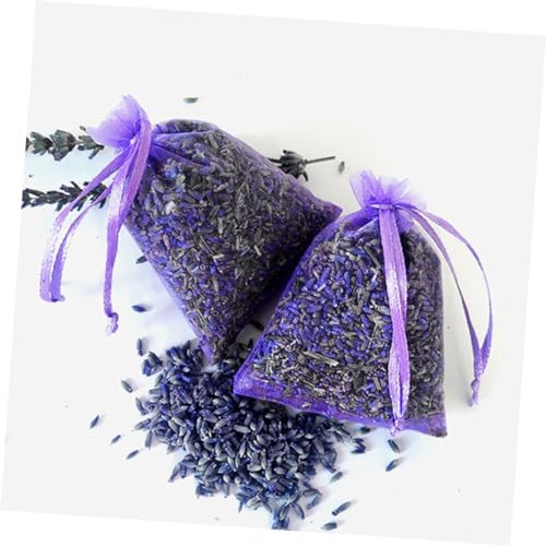 Vaguelly 10pcs Lavender Sachets for Home Wardrobe and Closet Fresheners