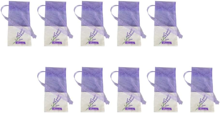 Cabilock 22Pcs Clear Lavender Drawstring Sachets