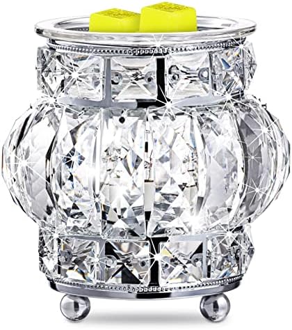 MAXWINER Electric Wax Melt Warmer with Crystal Design