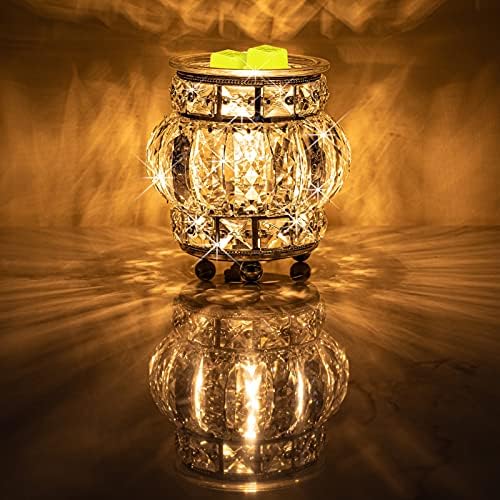MAXWINER Electric Wax Melt Warmer with Crystal Design