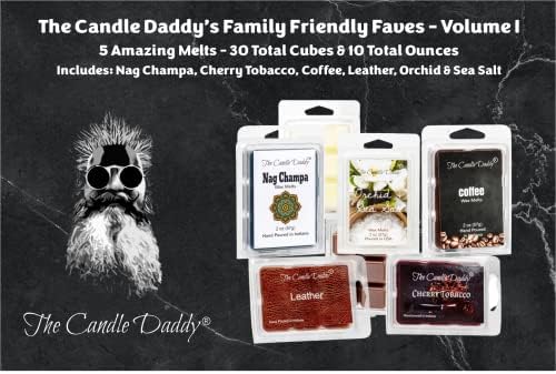 The Candle Daddy Family Friendly FAVES Volume I 5 Pack Wax Melts