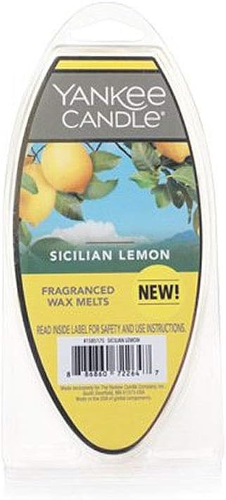 Sicilian Lemon Scented Wax Melts by Yankee Candle