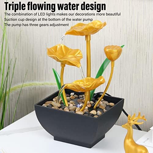 FLEXMAN Tabletop Fountain with LED Lights