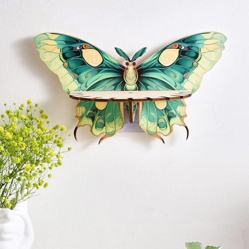 Butterfly Crystal Shelf Wall Decor 1 Pcs