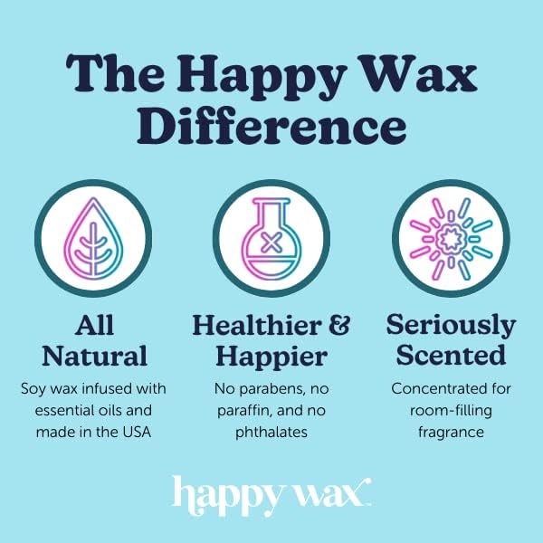 Happy Wax Fresh Cotton Scented Bear Wax Melts - 8 oz Pouch