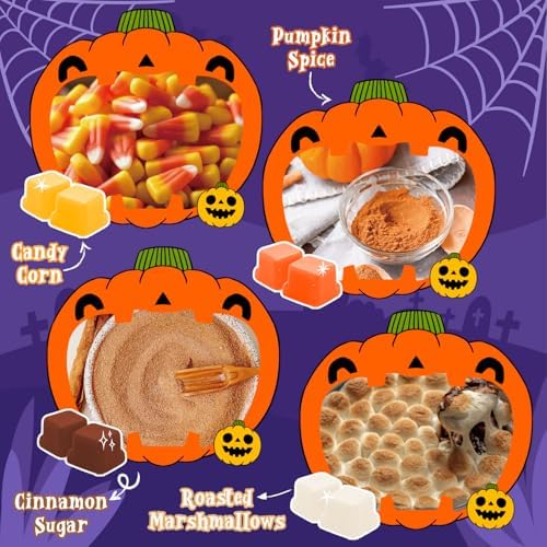 Halloween Scented Wax Melts 8 Pack for Warmers