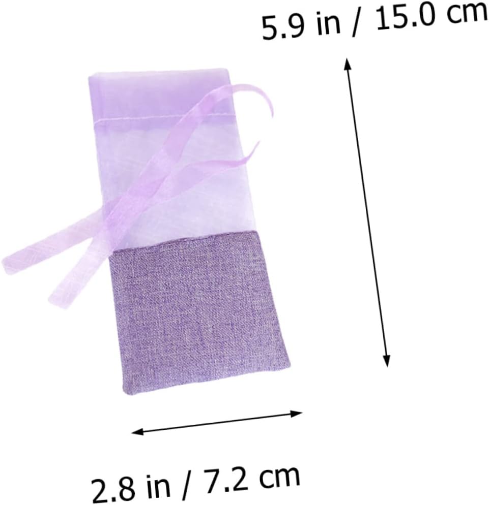 Ipetboom 12Pcs Small Drawstring Gauze Storage Pouches for Spices and Aromatics