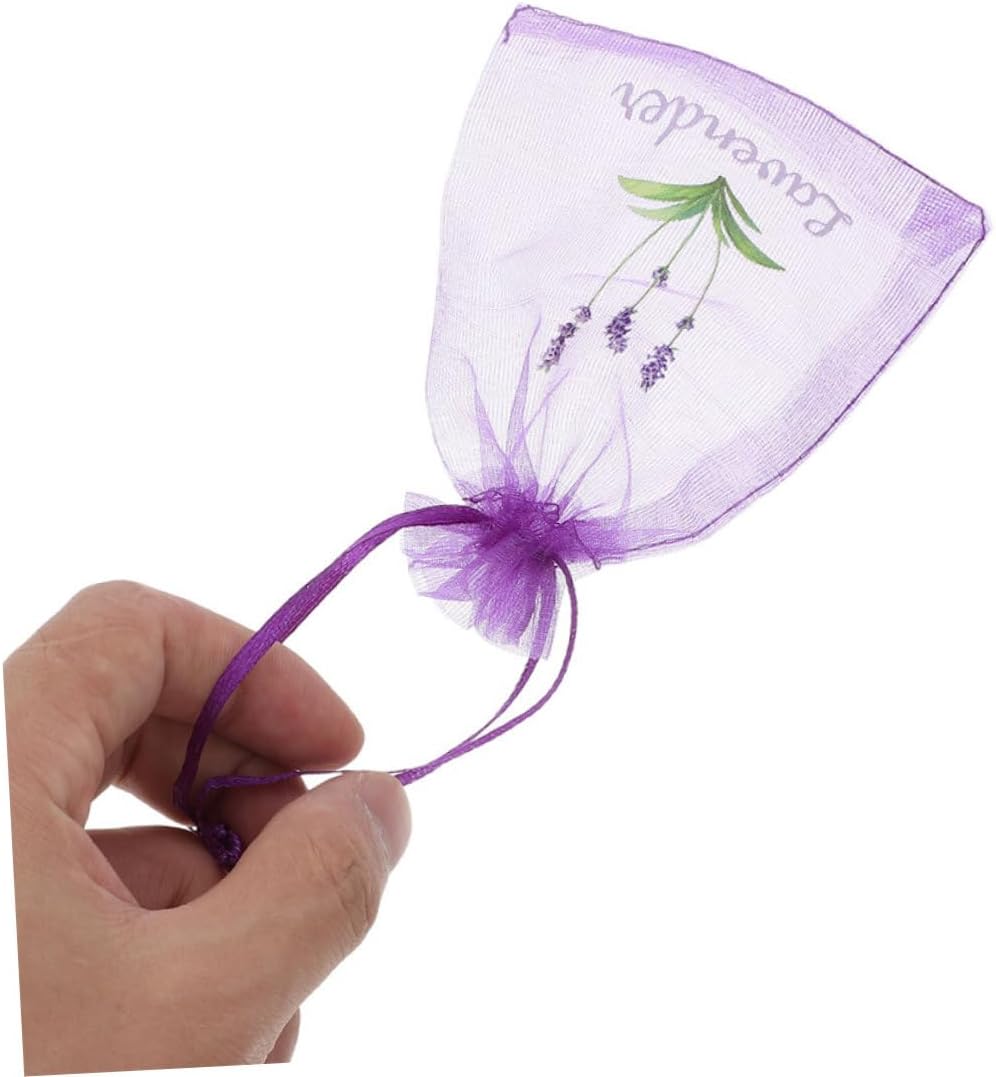 Cabilock 20pcs Lavender Scented Drawstring Sachets